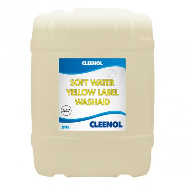 YELLOW LABEL WASHAID FOR SOFT WATER 20 LTR